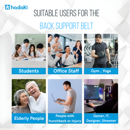 HADAKI™ Posture Support Belt
