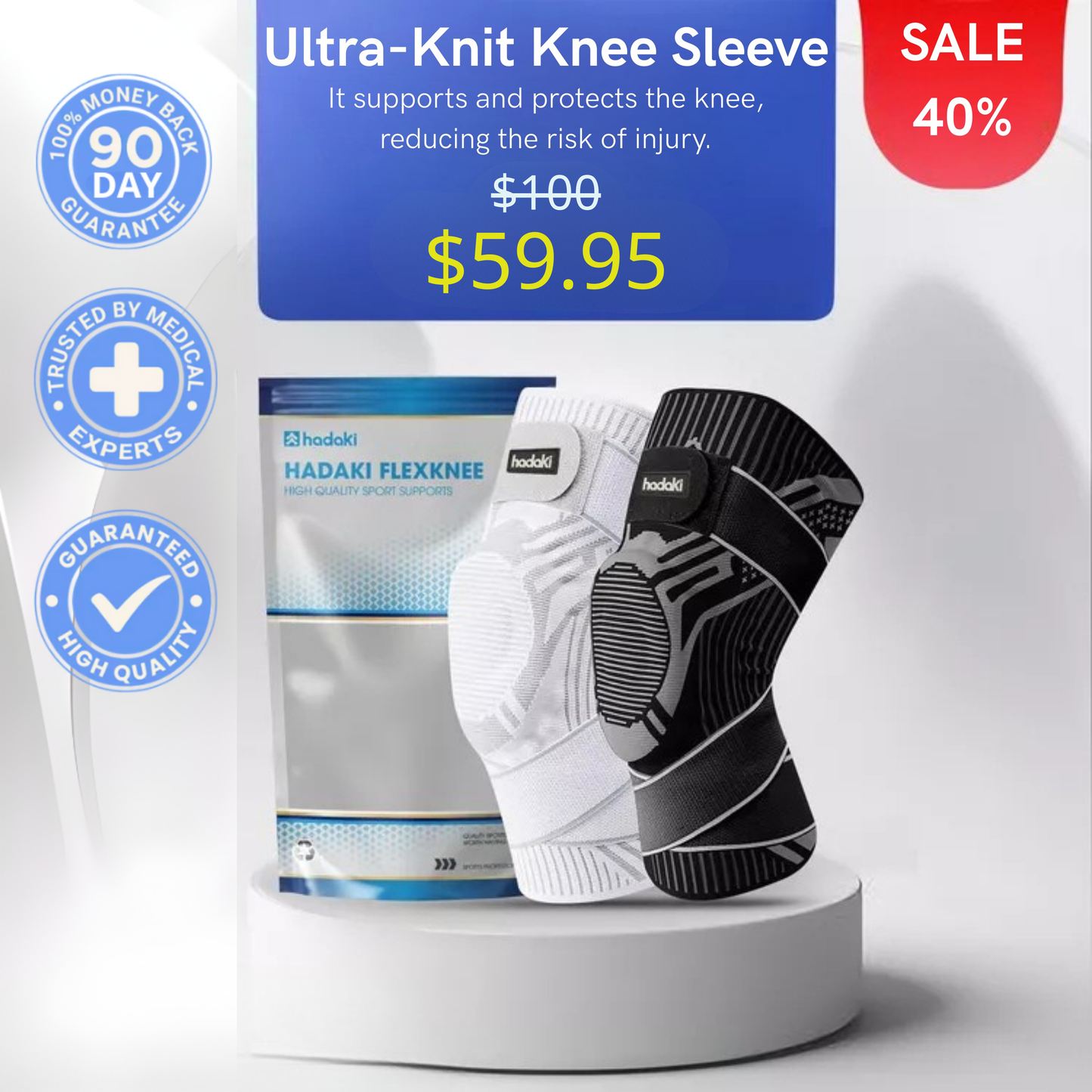 HADAKI™ Ultra-Knit Knee Sleeve