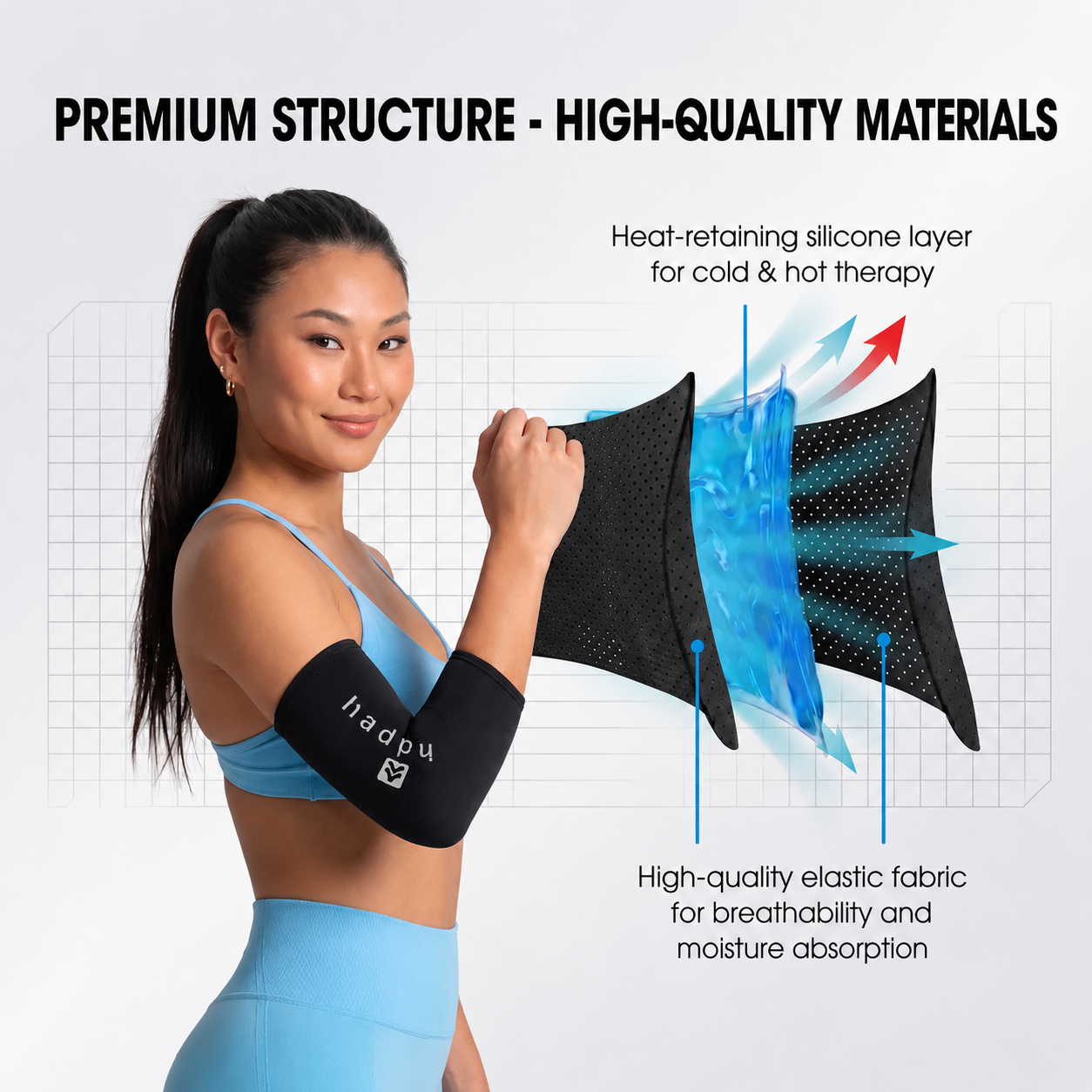 HADAKI™ Hot & Cold Compression Wrap