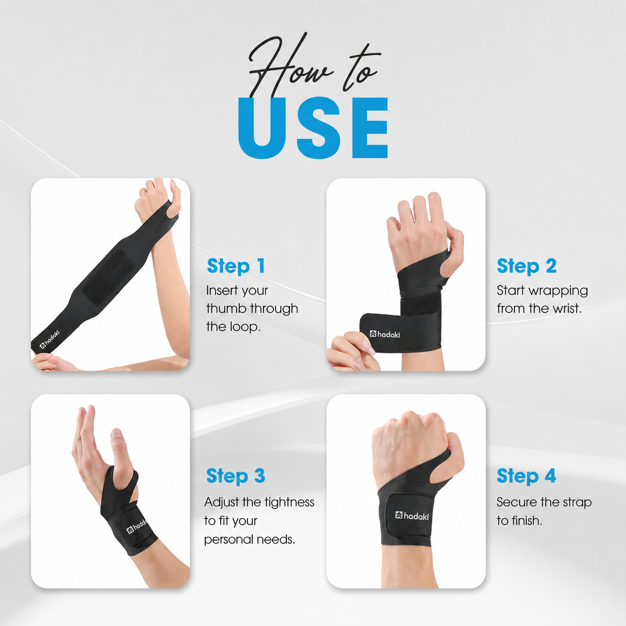 Hadaki™ Wrist Compression Wrap