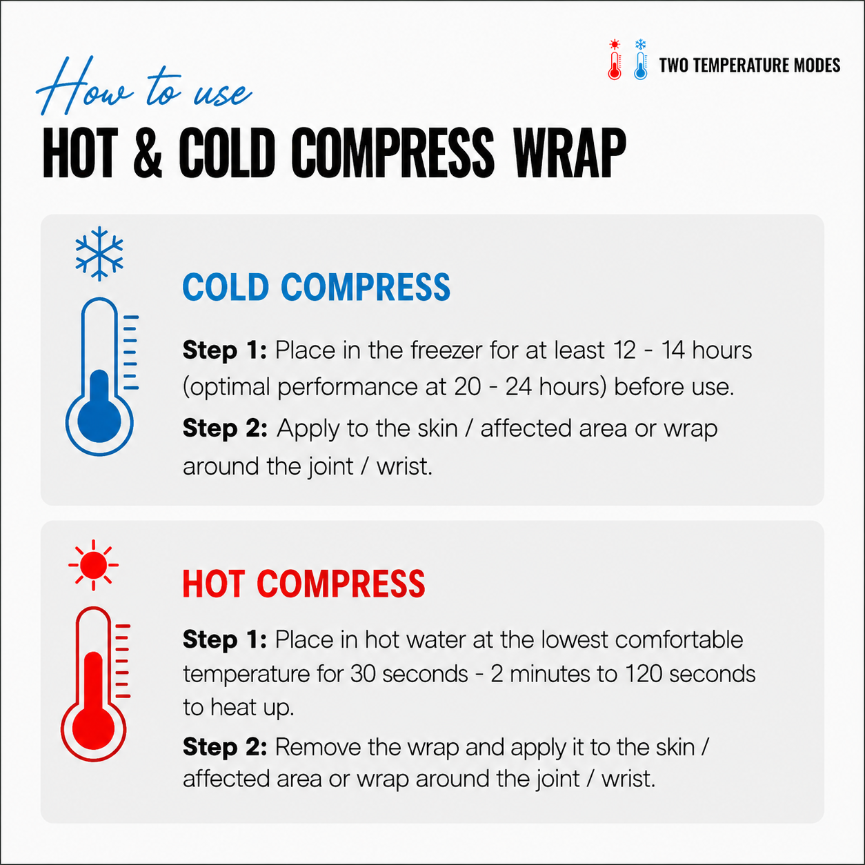 HADAKI™ Hot & Cold Compression Wrap