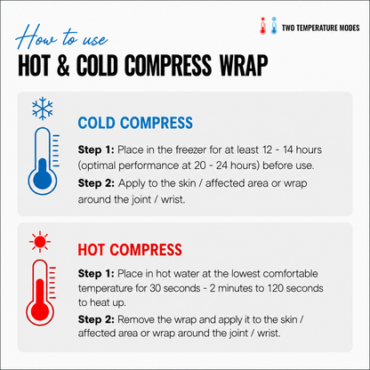 HADAKI™ Hot & Cold Compression Wrap