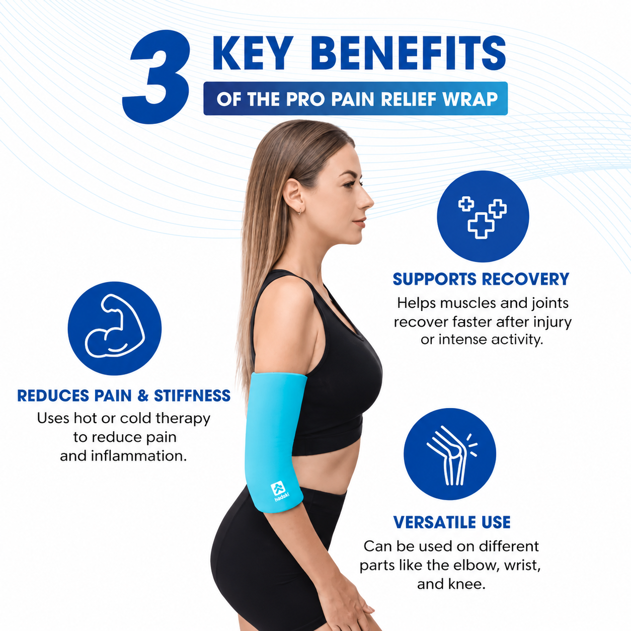 HADAKI™ Hot & Cold Compression Wrap